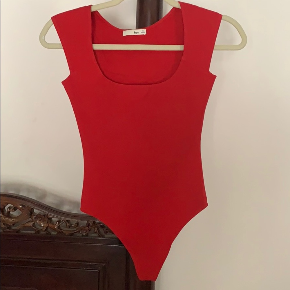 Stunning Red Wilfred Bodysuit - NEVER WORN